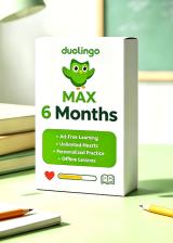 keysbuff.com, Super Duolingo MAX 6 Months Subscription