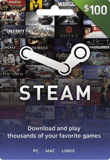 keysbuff.com, Steam Gift Card 100 USD Steam Gift Card 100 USD