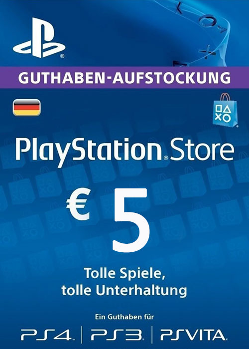 keysbuff.com, Play Station Network 5 EUR DE Play Station Network 5 EUR DE