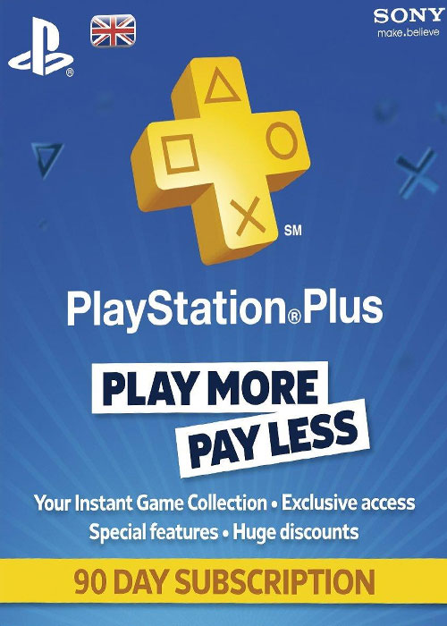 keysbuff.com, Playstation Plus 90 Days UK Playstation Plus 90 Days UK
