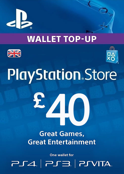keysbuff.com, Play Station Network 40 GBP UK Play Station Network 40 GBP UK
