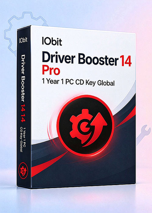 keysbuff, IObit Driver Booster 14 Pro 1 Year 1 PC CD Key Global