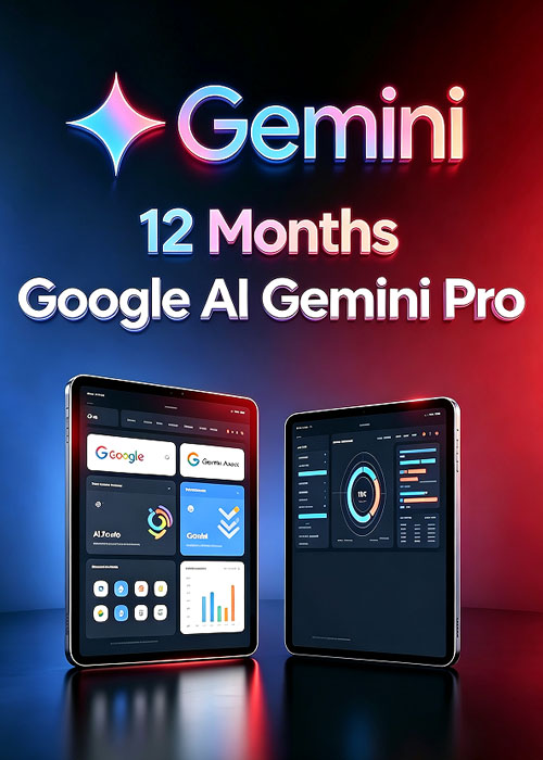 keysbuff, Google AI Gemini Pro 12 Months