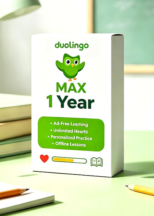 keysbuff, Super Duolingo MAX 1 Year Subscription