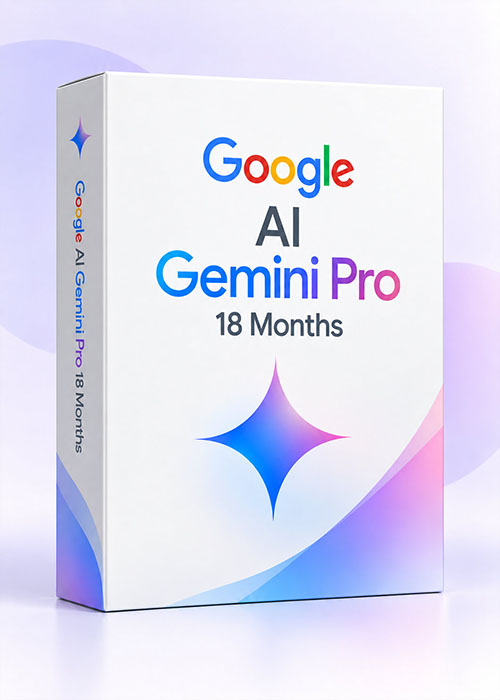 keysbuff, Google AI Gemini Pro 18 Months