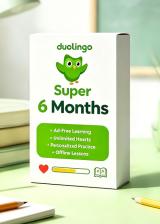 keysbuff.com, Super Duolingo 6 Months Subscription